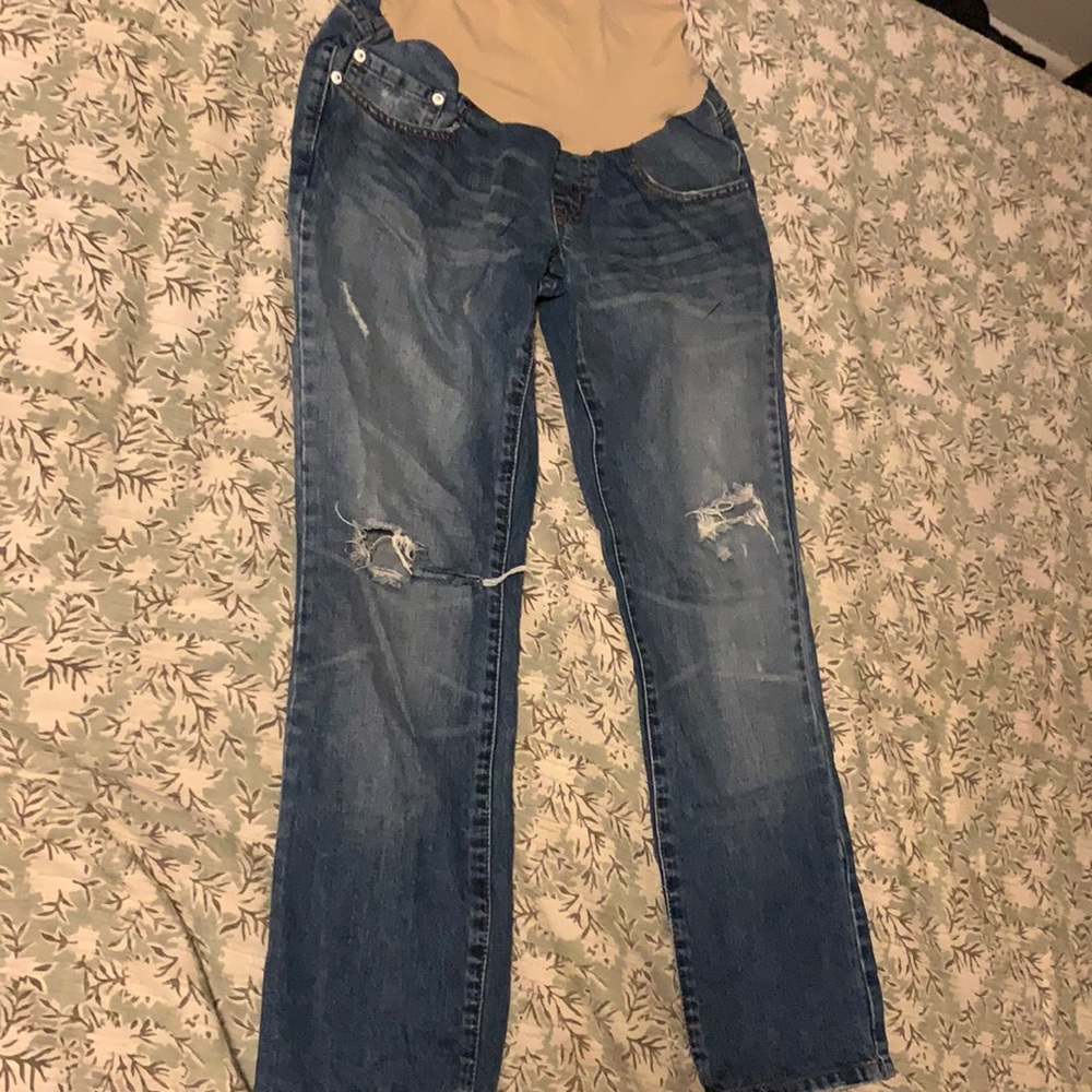 Maternity jeans